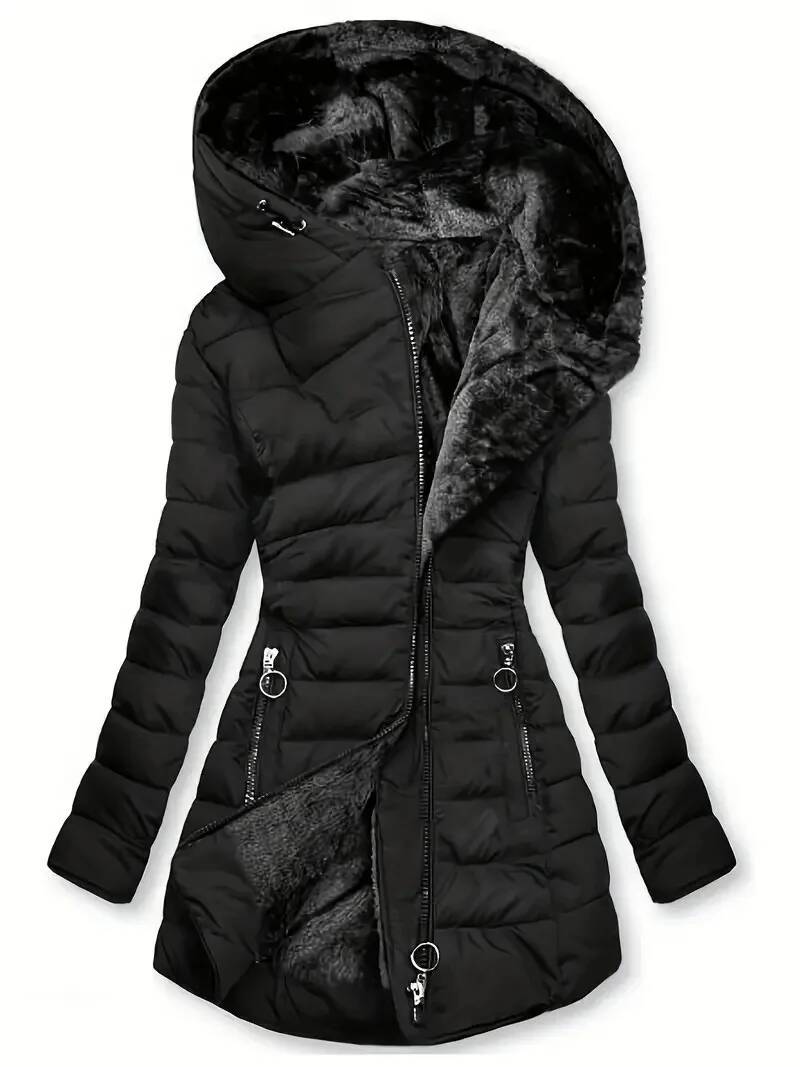 Winter Clothing Taiwan - Giacca invernale calda con cappuccio aderente