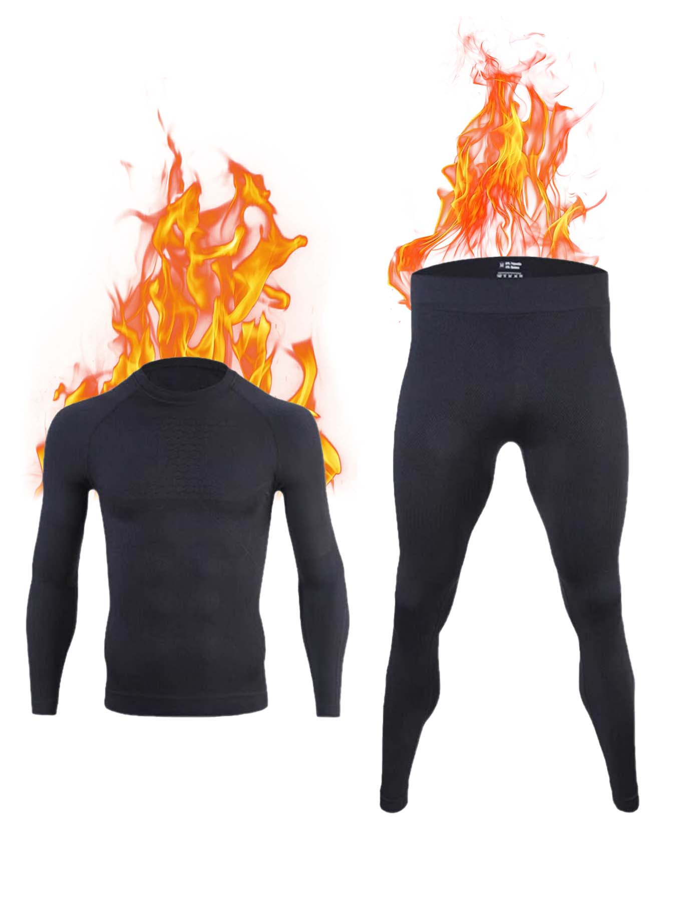 Thermal Base Layer - Set intimo termico da uomo, equipaggiamento