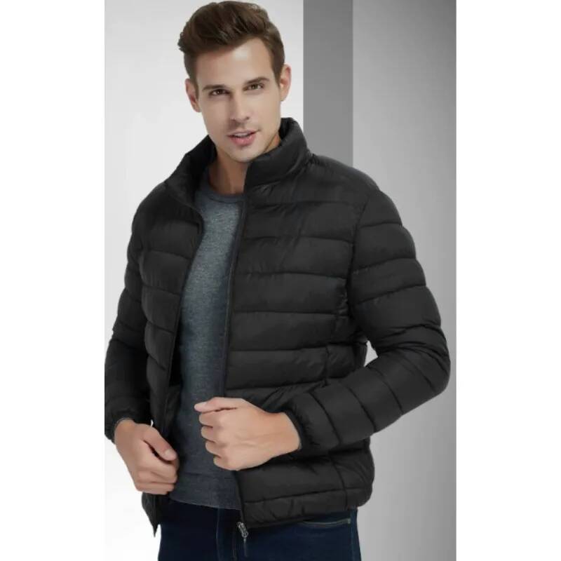 Winter Clothing Taiwan - Parka Casual con Collo Alto, Giacca