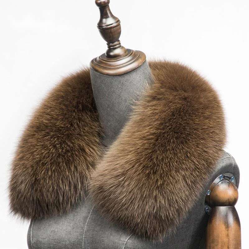 Winter Clothing Essentials - Sciarpa invernale in pelliccia di volpe
