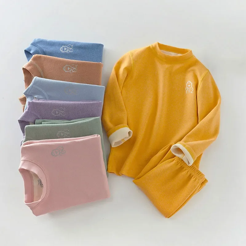 Thermal Base Layer - Set di Intimo Termico per Bambini,