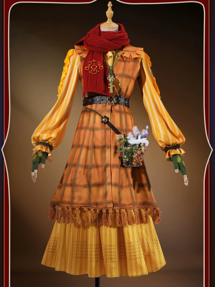 Winter Clothing Game - Costume da Giardiniere per Cosplay, Gioco