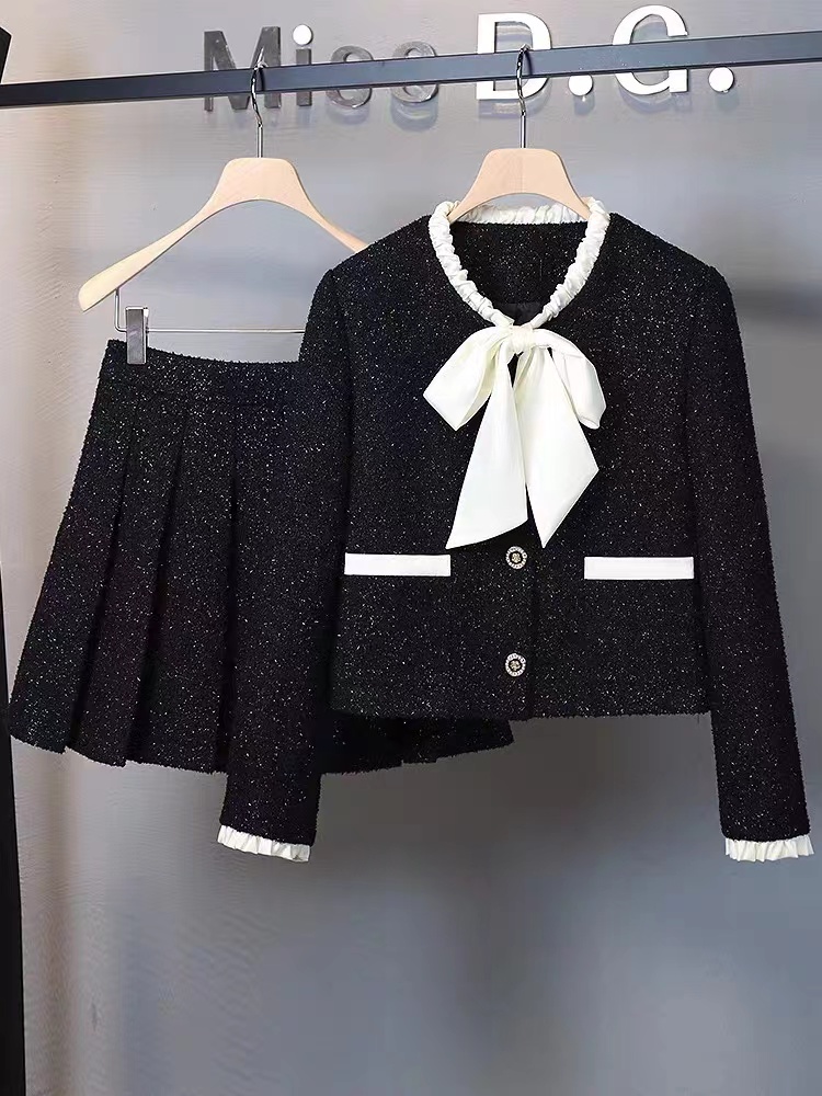 Y2K Winter Clothing - Donna elegante Chic Y2K vestito giacca