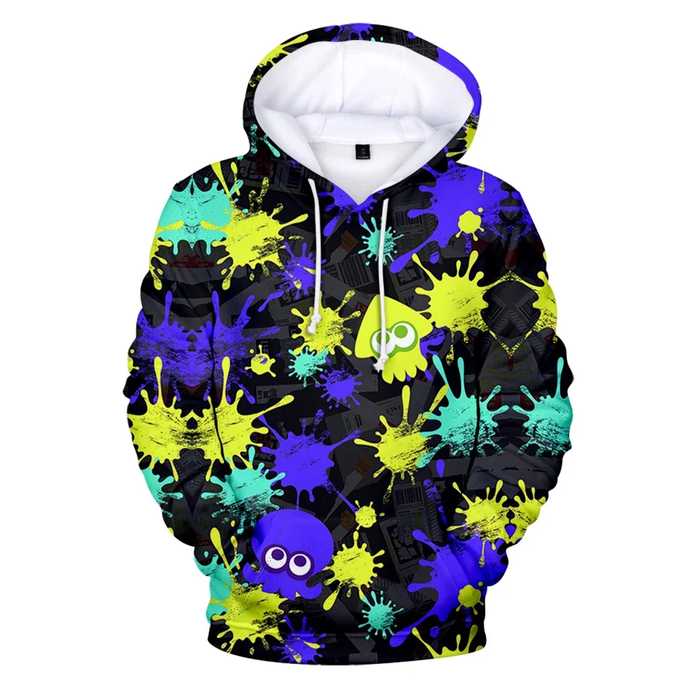 Winter Clothing Game - Splatoon 3 Gioco Felpe a maniche