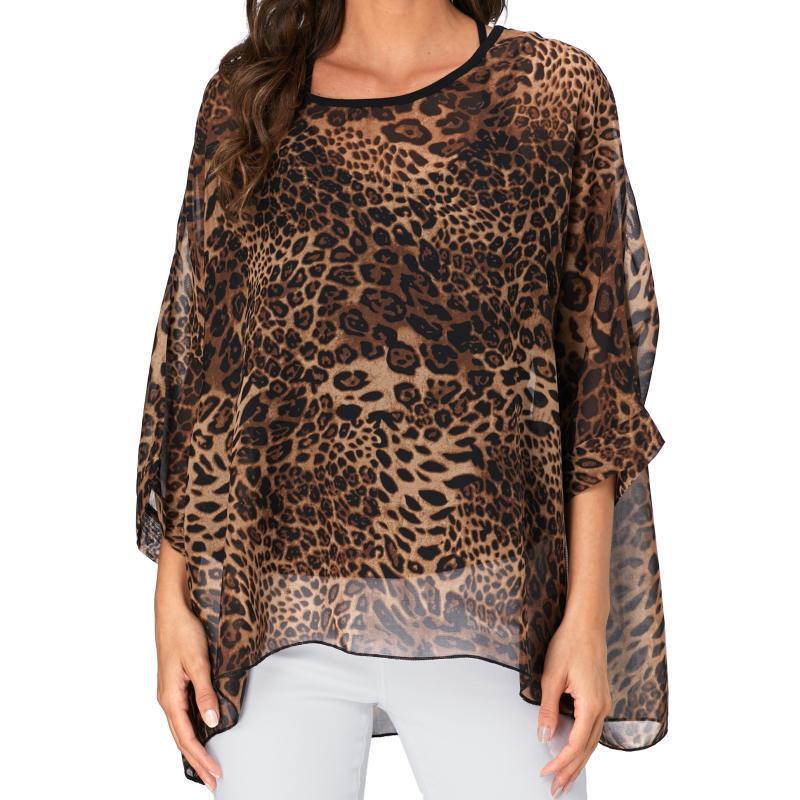 Winter Sun Clothing - 4327 Camicia in chiffon bohémien da
