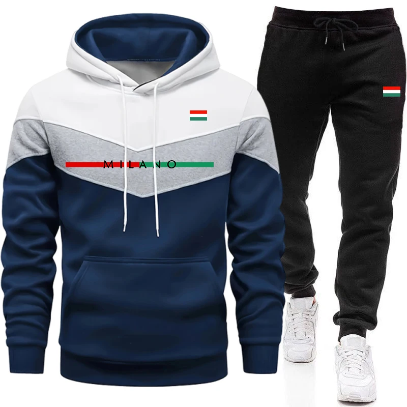 Winter Clothes - Tuta di Qualità per Uomo, Felpa