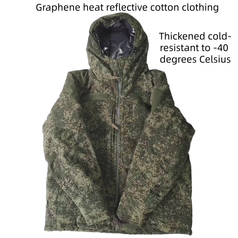 Winter Clothing Essentials - Parka da combattimento invernale riflettente termico