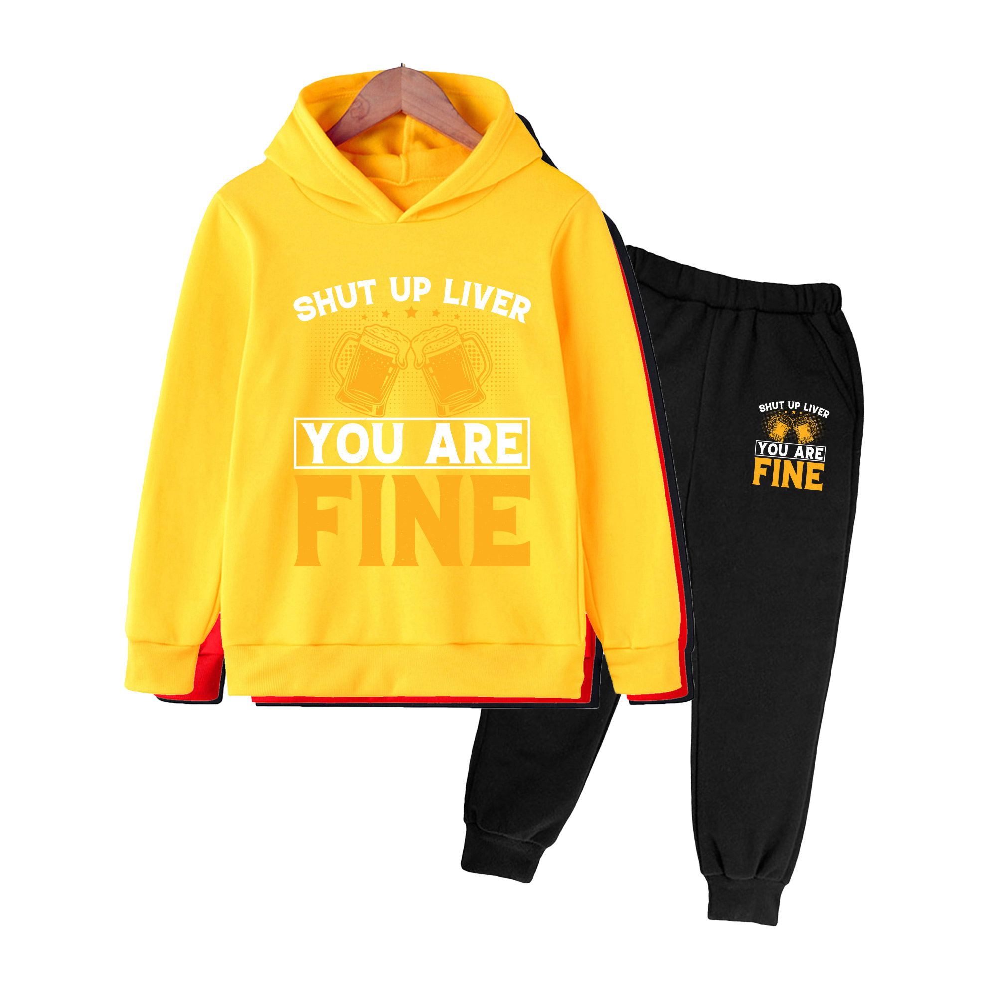 Set Felpa e Pantaloni per Bamb - Yellow Winter Clothing recensione e prezzo
