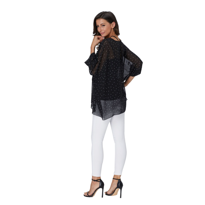 4325 Camicia bohémien in chiff - Winter Sun Clothing recensione e prezzo