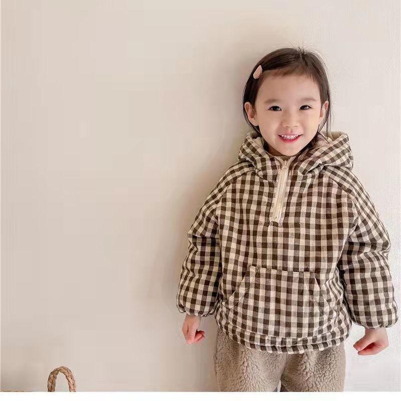 Moda Plaid Giacca per bambini  - Winter Clothing 1 Year Old recensione e prezzo