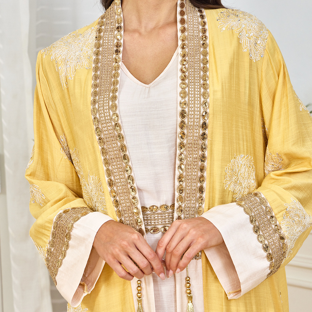 Mt480 Nuovo Abito Etnico da Do - Yellow Winter Clothing recensione e prezzo