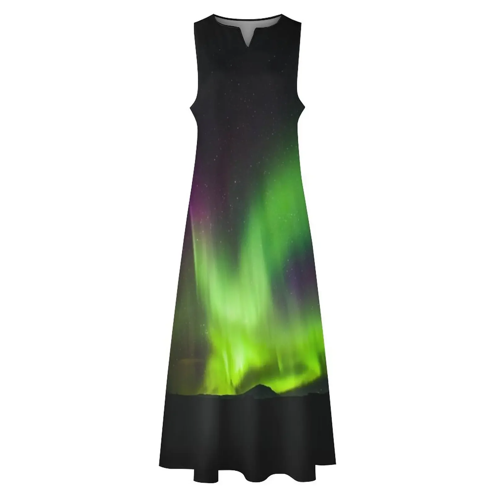 Northern Lights, viola e verde - Winter Clothing Alaska recensione e prezzo