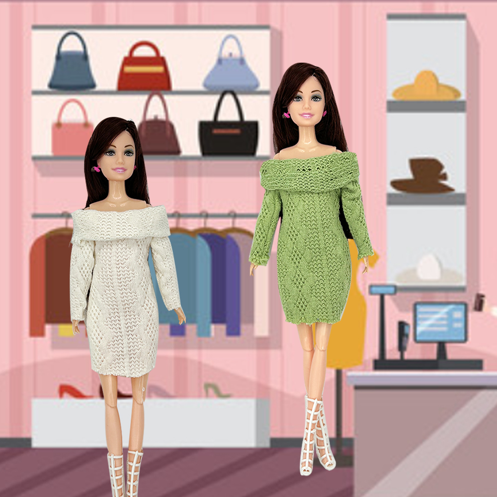 4 pezzi abiti maglione moda pe - Winter Clothing Game recensione e prezzo