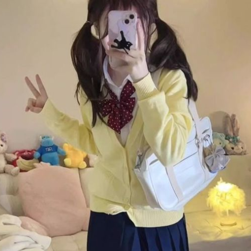 Cardigan Giallo Lavorato a Mag - Yellow Winter Clothing recensione e prezzo