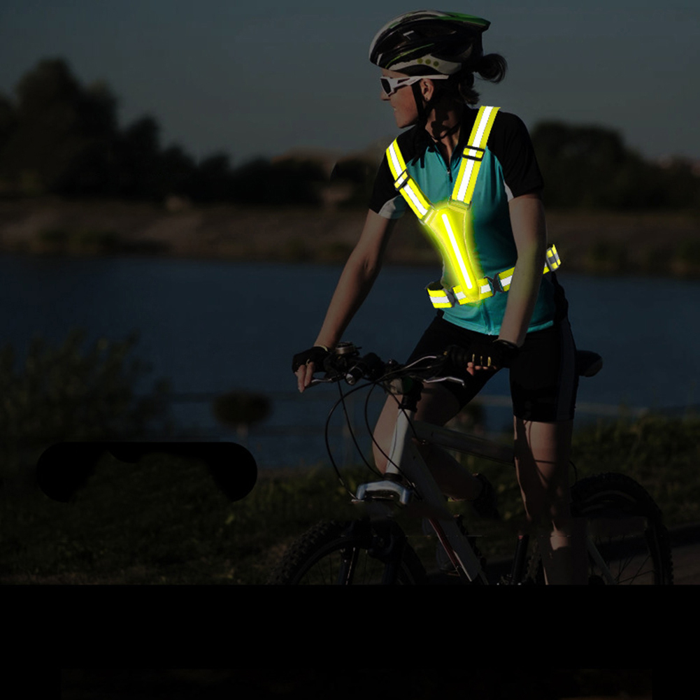 Gilet da Corsa a LED Regolabil - Yellow Winter Clothing recensione e prezzo