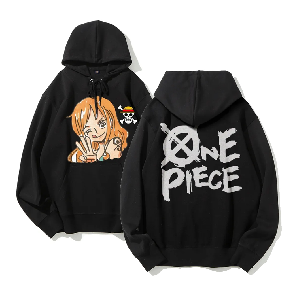 One Piece Nami Anime Felpa con - Y2K Winter Clothing recensione e prezzo
