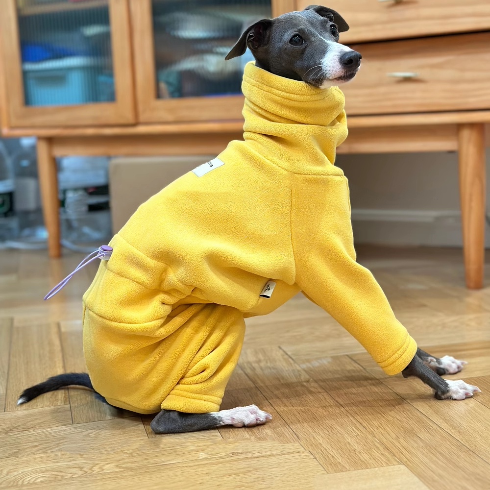 Caldo maglione in pile giallo  - Yellow Winter Clothing recensione e prezzo