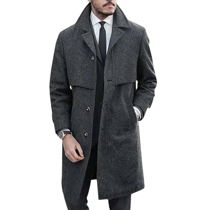 Cappotto da Uomo con Risvolto, - Winter Clothing Taiwan recensione e prezzo