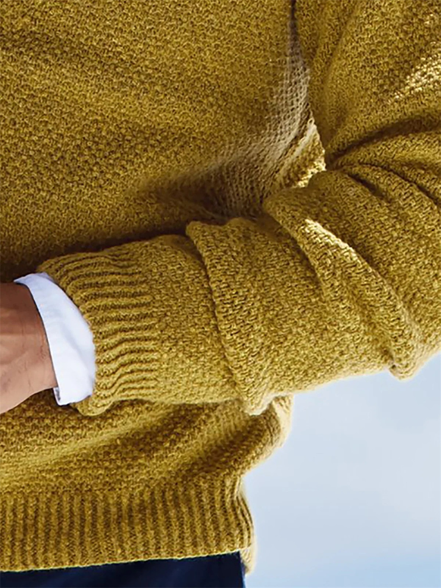 Maglioni da uomo autunno inver - Yellow Winter Clothing recensione e prezzo