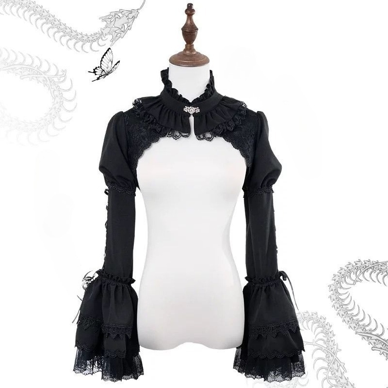 Camicette cardigan Lolita goti - Y2K Winter Clothing recensione e prezzo
