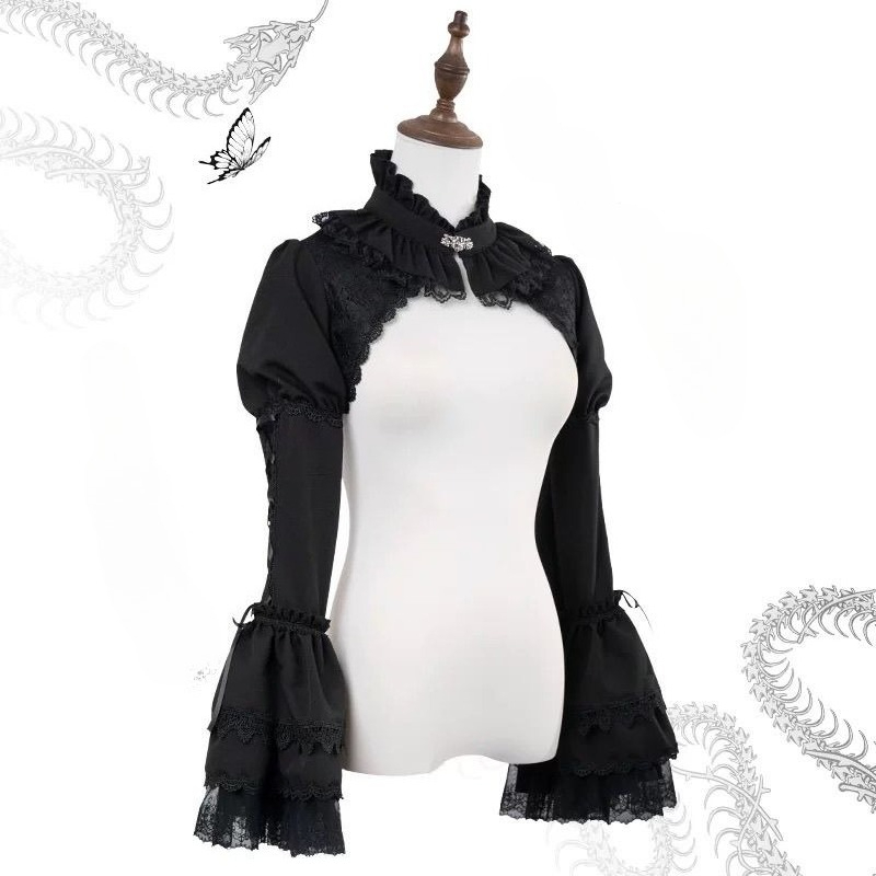 Camicette cardigan Lolita goti - Y2K Winter Clothing recensione e prezzo
